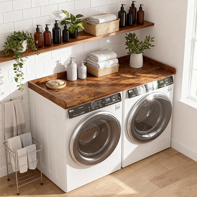 Piskyet Washer Dryer Countertop, Laundry Countertop - Image 6
