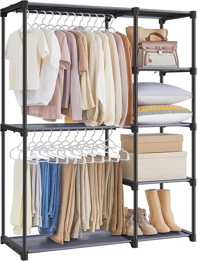 SONGMICS Portable Closet, Freestanding Closet Organizer, Clothes Rack by SONGMICSbySONGMICSHOME