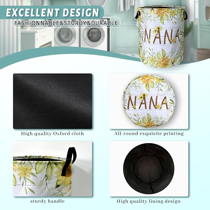 Nana Laundry Basket Foldable - Image 4