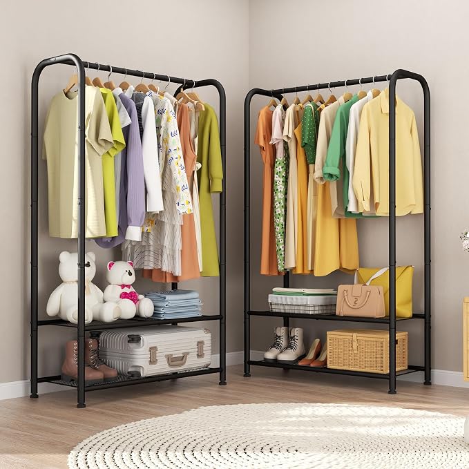 SINGAYE Coat Clothes Storage Organizer Garmen Rack Portable Closet Clothing - Image 9