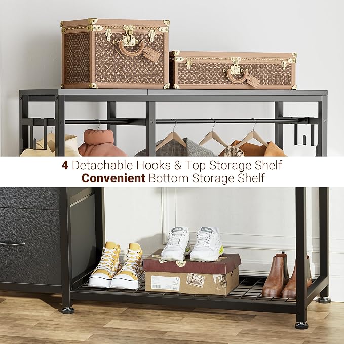 Lulive Clothes Rack, Heavy Duty Garment Rack - Image 5