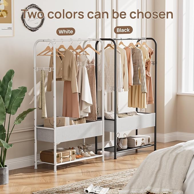 Freestanding Metal Garment Rack - Image 9