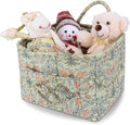 Storage Basket Boho Fabric Large Collapsible Floral Laundry Nursery Hamper by Ankick