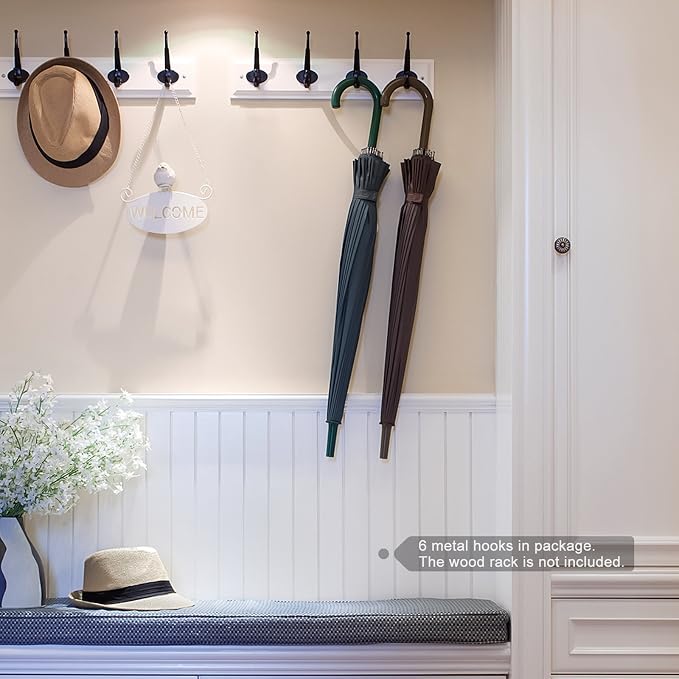 Heavy Duty Metal Coat Hook - Image 4