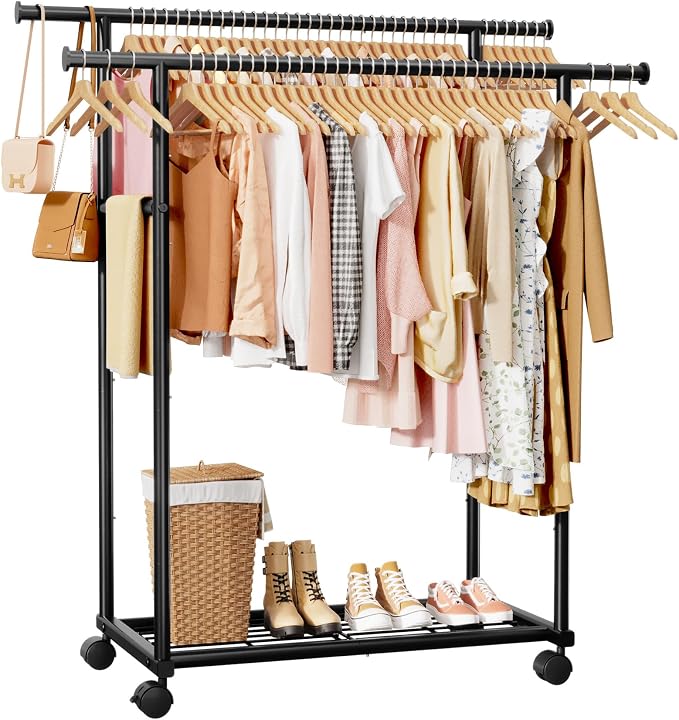 Metal Clothes Rack by Sakugi
