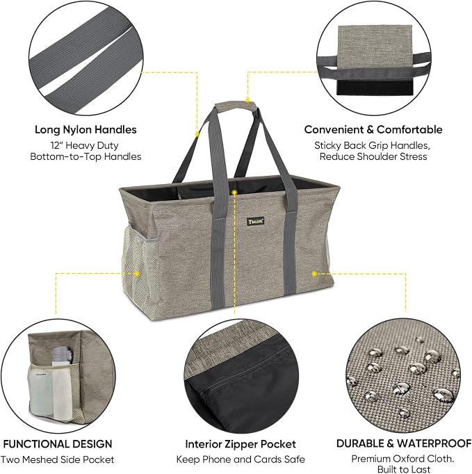 BALEINE Extra Large Utility Tote Bag - Image 7