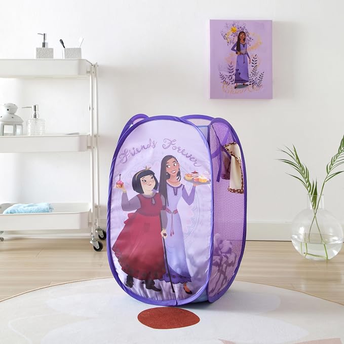 Disney Wish Pop Up Hamper with Durable Carry Handles - Image 4