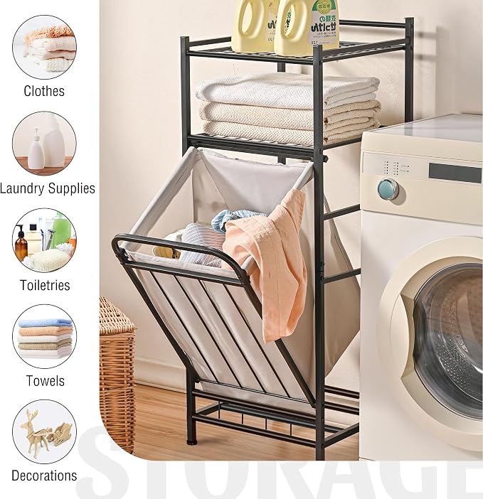PLKOW Tilt Out Laundry Hamper - Image 7