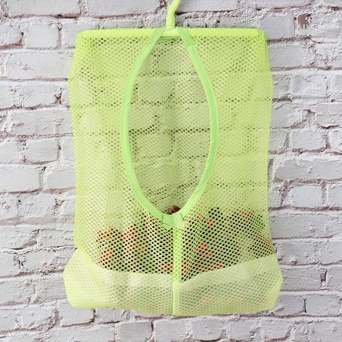 4pcs Mesh Clothesline Bag Bathroom Storage Bag - Image 6