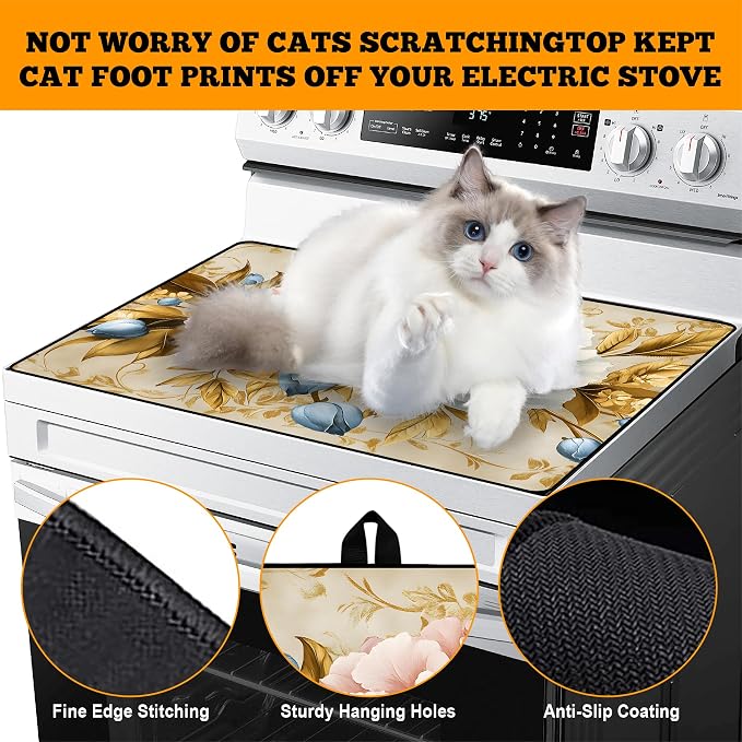 Multi-Design Stove Top Cover for Glass/Electric Stoves - Image 4