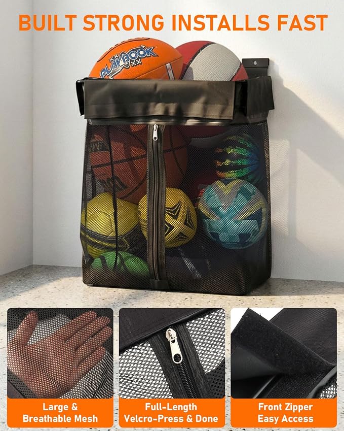 2PCS Slatwall Basket with Zipper - Image 5