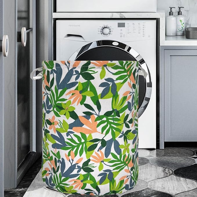 Merdes 19.7’’ Waterproof Foldable Laundry Hamper, Dirty Clothes Laundry Basket - Image 2