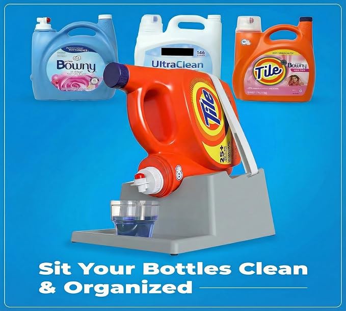 TidyFriend 2 Pack Liquid Laundry Detergent Holder Stand - Image 5