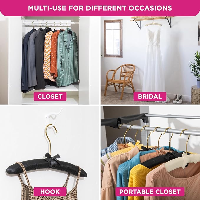 Premium Padded Hangers for Women’s Clothing - Image 8