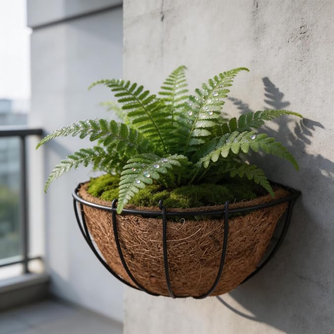 LX7 3-Pack Hanging & Wall-Mounted Plant Baskets - Image 5