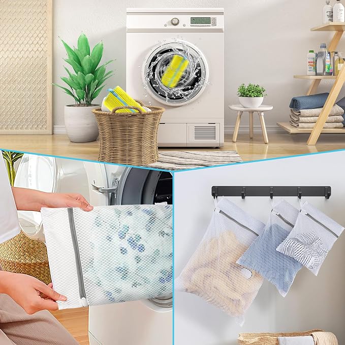Shoe Washing Machine Bag, 2 Pack – Laundry Shoe Bag - Image 8