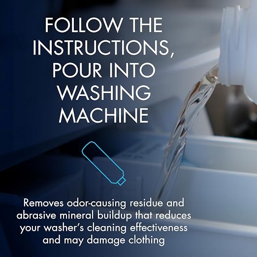 Glisten Washing Machine Cleaner, Helps Remove Odor, and Limescale, Fresh Scent - Image 3