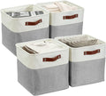 DECOMOMO 13 Inch Cube Storage Bins, Fabric Storage Cube, Basket by DECOMOMO