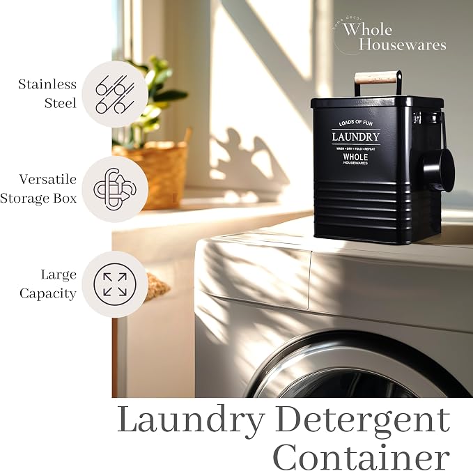 Whole Housewares Laundry Detergent Container - Image 4