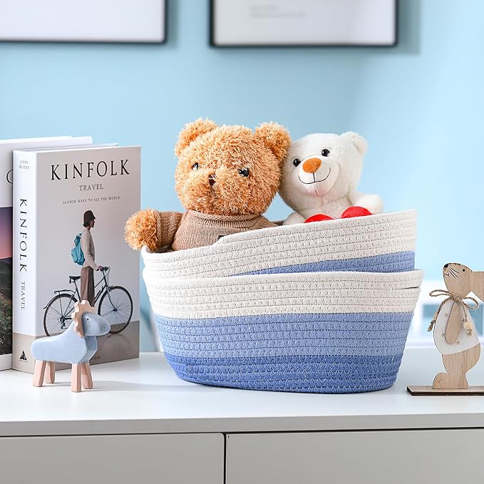Sawysine 6 Pcs Storage Baskets Bulk - Image 3