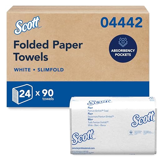 Scott Professional Pro Slimfold Folded Paper Towels, Absorbency Pockets by Scott%C2%AEProfessional