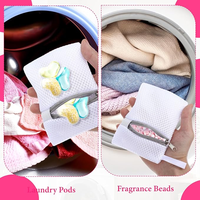 4 Pcs Small Mesh Laundry Bags - Image 5