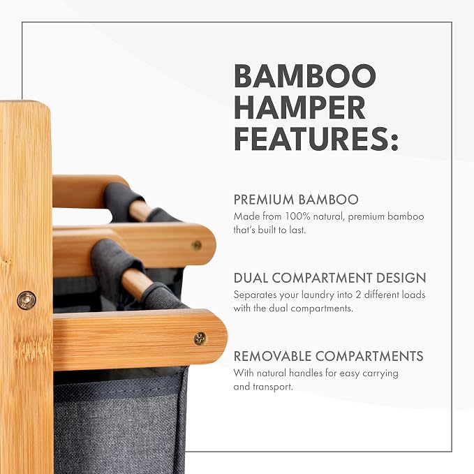 ToiletTree Products Bamboo Hamper - Image 4