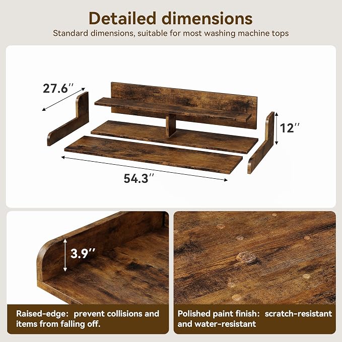 2-Tier Washer Dryer Countertop - Image 2