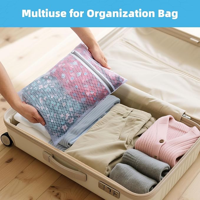 Honeycomb Mesh Laundry Bags for Delicates - Image 6