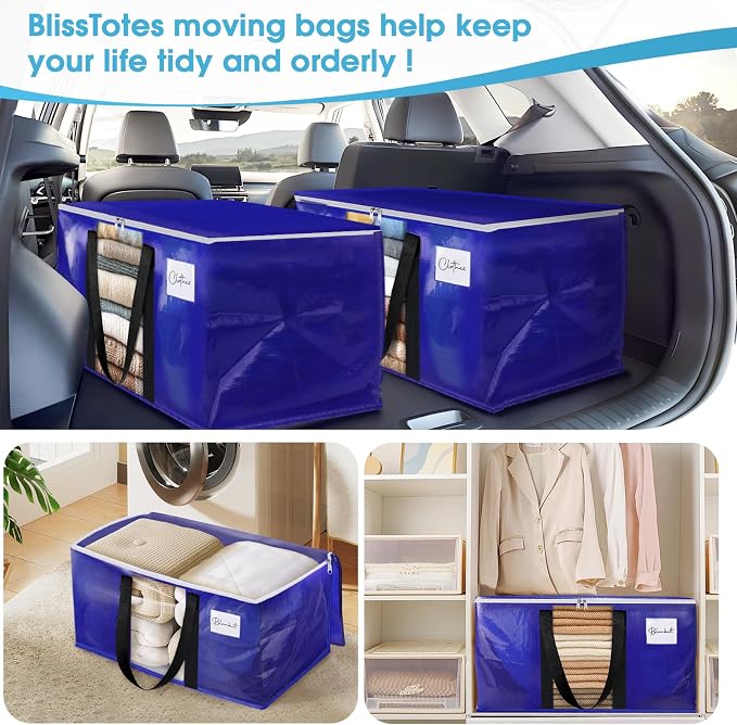 BlissTotes 10 Pack Moving Bags - Image 7