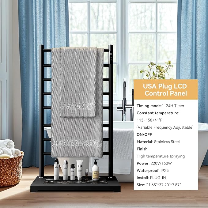 Freestanding Heated Towel Racks - Image 7