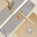 Diatomite Sink Protector for Kitchen, 23.6" Durable Faucet Mat Splash Guard by LushSpring