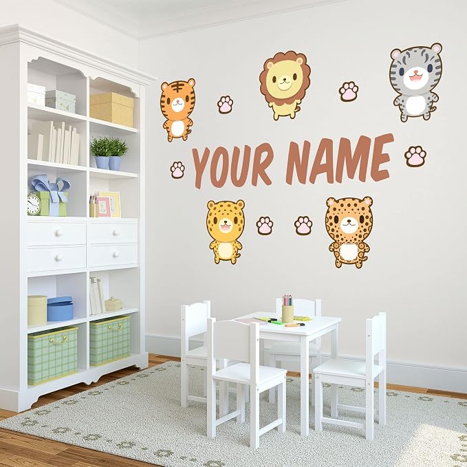 Oliver's Labels Premium Personalized Life Sized Wall Decal - Image 2