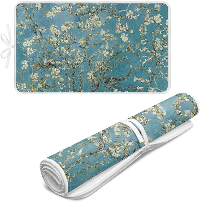 Blossoming Almond Pattern Ironing Mat Portable Ironing Pad - Image 6