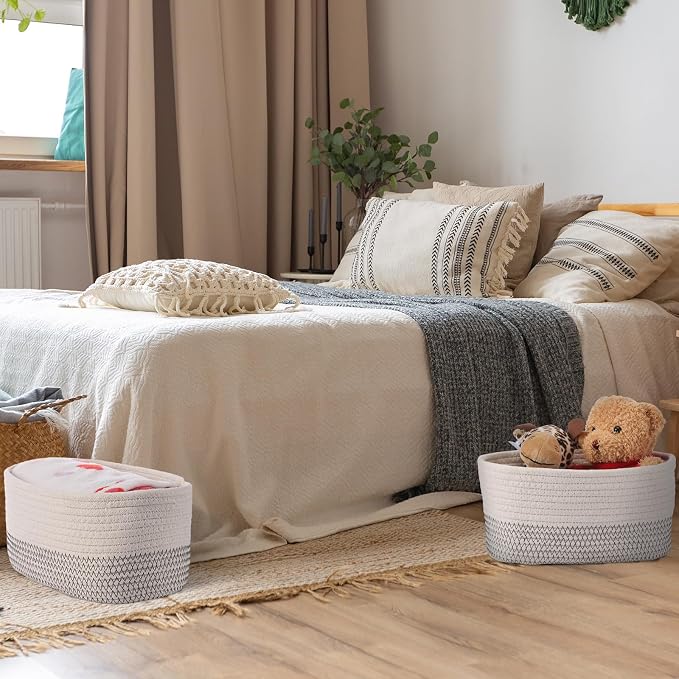 Sawysine 6 Pcs Storage Baskets Bulk - Image 5