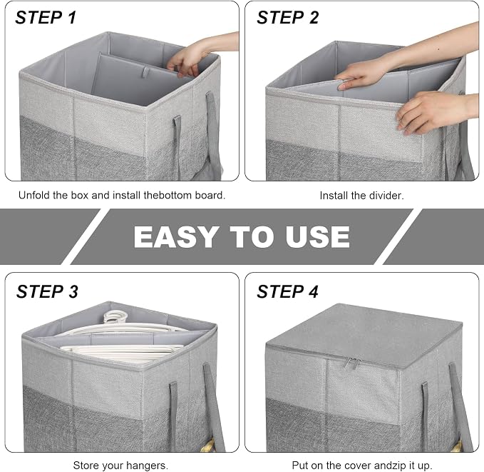 2 Pack Clothes Hanger Organizer Bag - Image 6