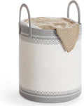 SONGMICS Laundry Hamper, Cotton Rope Laundry Basket by SONGMICSbySONGMICSHOME