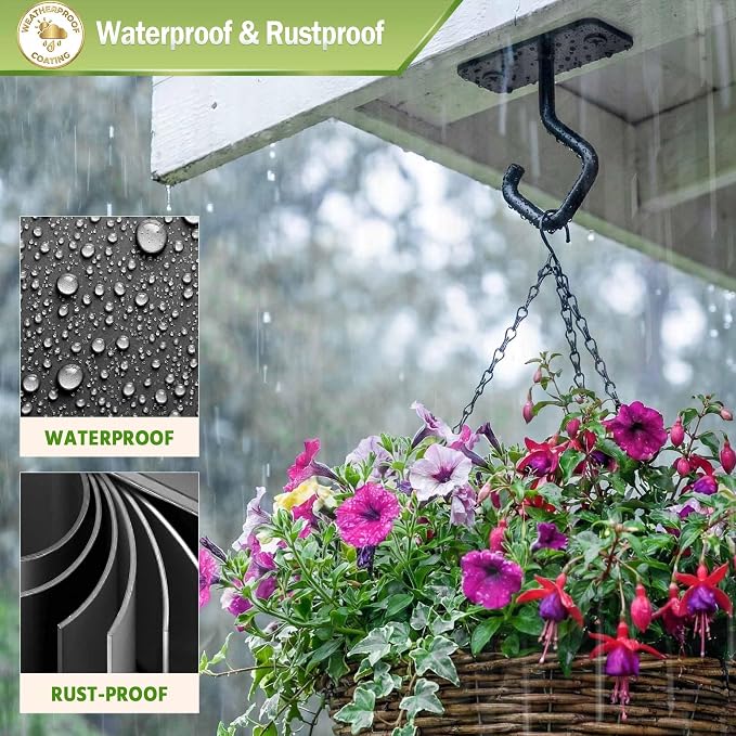 Ceiling Hooks for Hanging Plants - Image 4