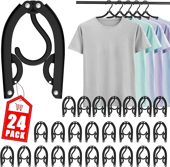 24 PCS Travel Hangers by Trubetter