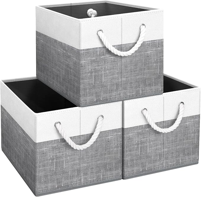 Fab totes Storage Bins, Foldable Storage Baskets by Fabtotes