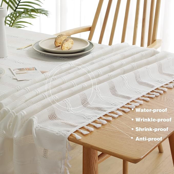 Pahajim Striped Tablecloth Rectangle - Image 4
