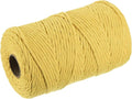 MECCANIXITY Cotton Rope Twisted Braided Twisted Single Strand Cord, Plant Hanger by MECCANIXITY
