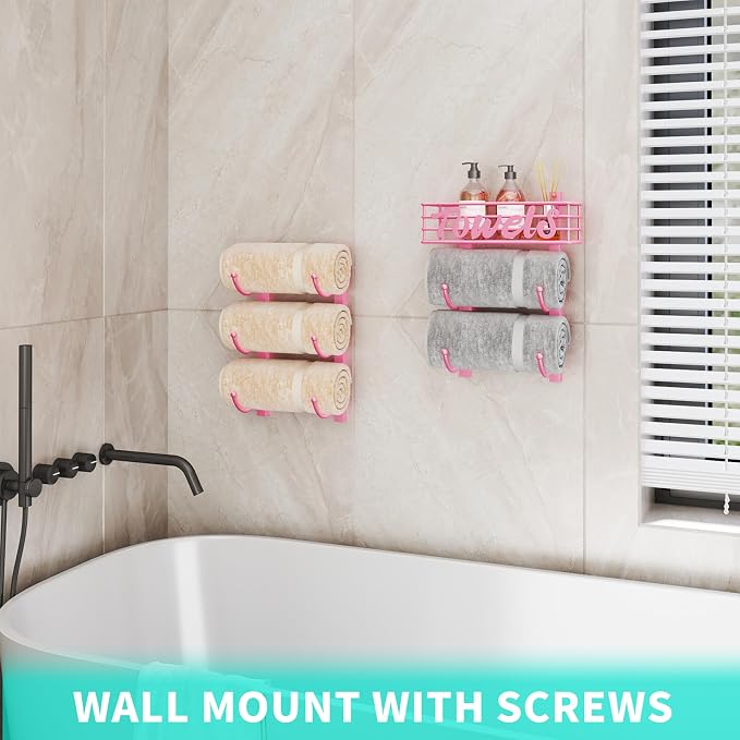 HapiRm Towel Racks for Bathroom Storage - Image 5