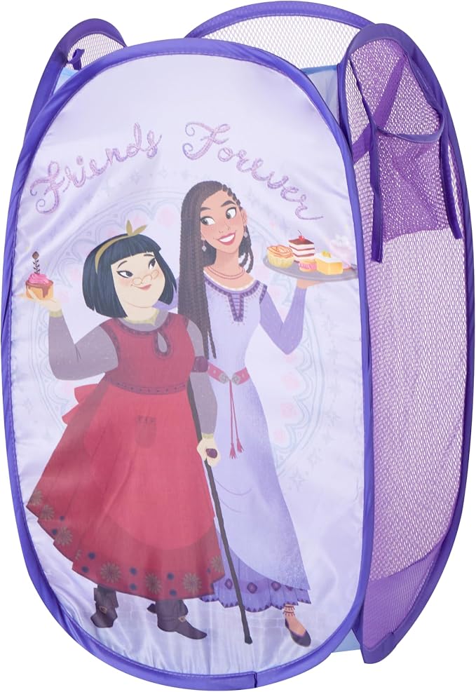 Disney Wish Pop Up Hamper with Durable Carry Handles by IdeaNuovaCharacterShop
