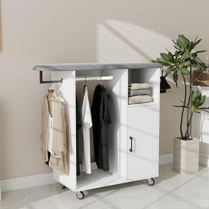 Rolling Ironing Board Cart - Image 7