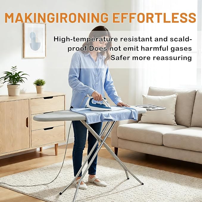 Ironing Board Full Size, 52x14 Inch Iron Board - Image 8