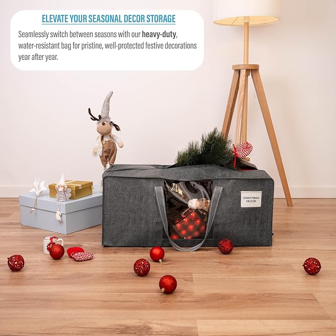 VENO 2 Pack Heavy Duty Moving Bags, Christmas Storage Bins - Image 8