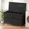 240L Large Laundry Hamper, 4 Compartment Laundry Basket by YKDIRECT