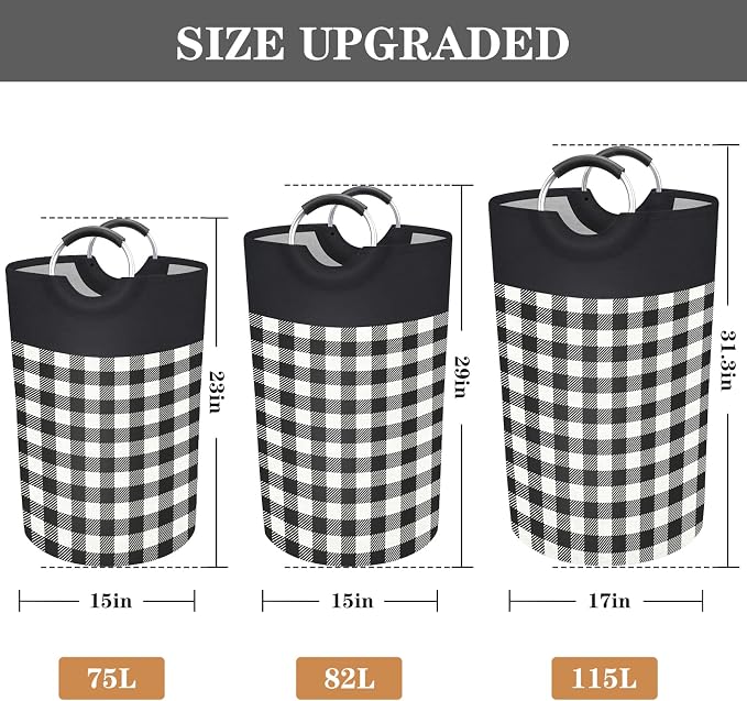 BlissTotes Laundry Basket, Laundry Hamper, Hampers - Image 3