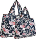 allydrew Large Foldable Tote Nylon Reusable Grocery Bag by allydrew